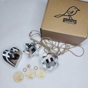 Birdseed Crafting Bird Feed Maker Cookie Cutter Set